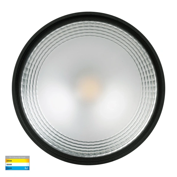 Surface downlight Nella Surface Mounted 12V 3CCT LED 18W BLK